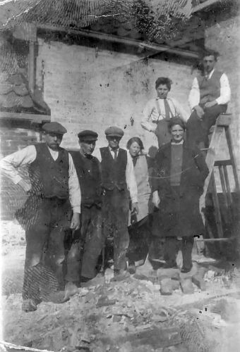Verbouwing te Stavoren omstreeks 1927